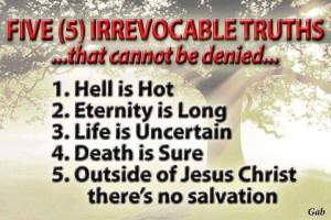 Five Irrevocable Truths